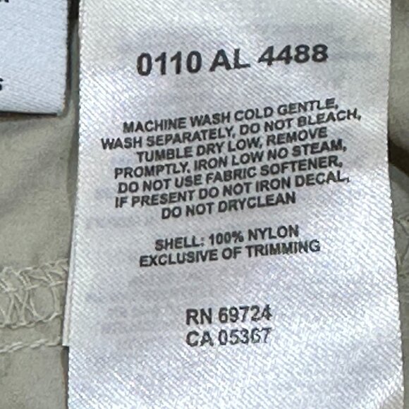 Women's Columbia‎ Belted Nylon 6" Shorts Size Large Outdoors Fishing Lightweight - Picture 6 of 6